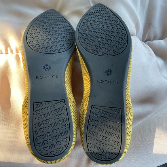 Rothy’s The Point Sunflower size 7.5 - Picture 4 of 6